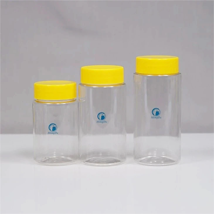 Vitamin PET Cylindrical Bottle